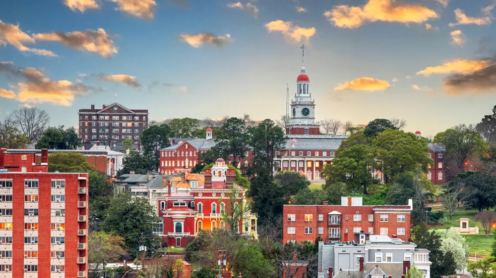 Macon, Georgia skyline